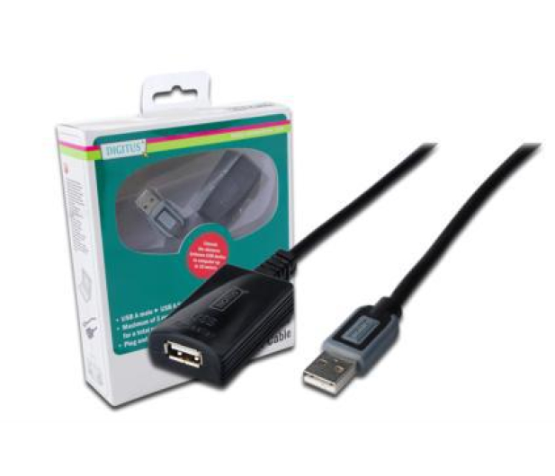 Assmann Kabel repeater USB2.0 10m  DA-73100 - 1402785 - zdjęcie 4